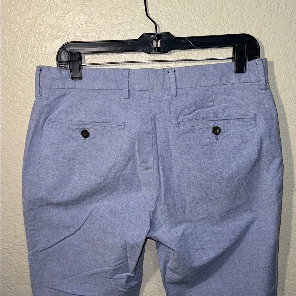Old Navy Men’s Sky Blue Chino Pants 32x30 Slim Casual Cotton Khaki Trousers